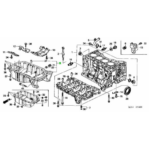 Honda Genuine Oil Pan Kit - CL7 K20A
