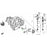 Honda Genuine - D Series S40  Clutch Release Fork Bolt/Pivot