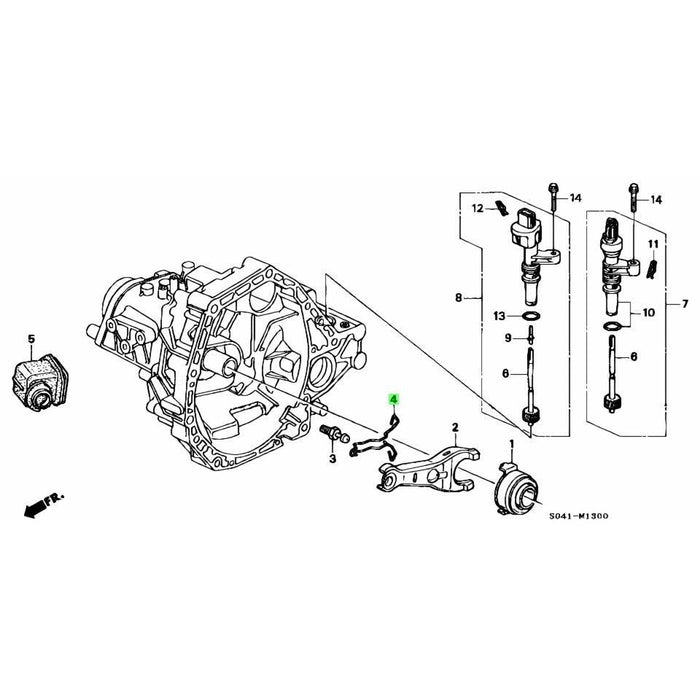 Honda Genuine - Clutch Fork Release Spring - B Series