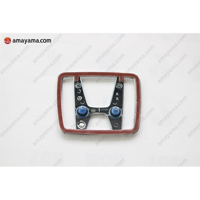 Honda Genuine - Silver Honda Badge Front Civic/CRX