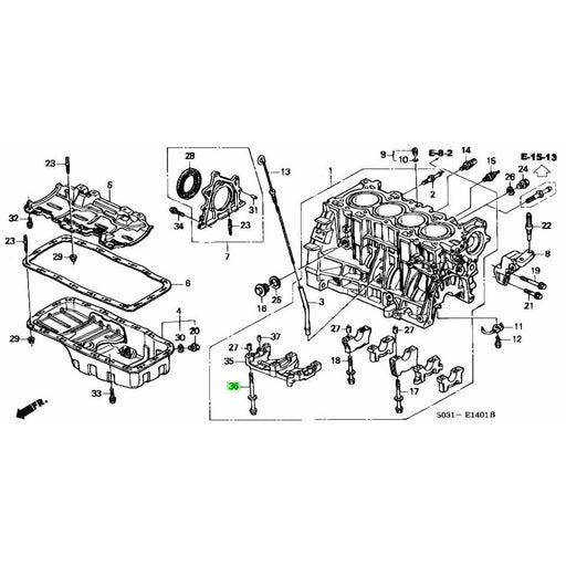Honda genuine Main Bolt - F20