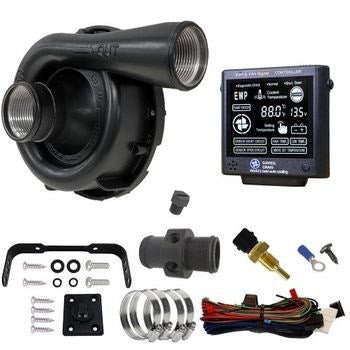 Davies Craig, BLACK EWP150 Combo, 12V 150LPM, Water Pump & Controller, Suit Big HP Engine