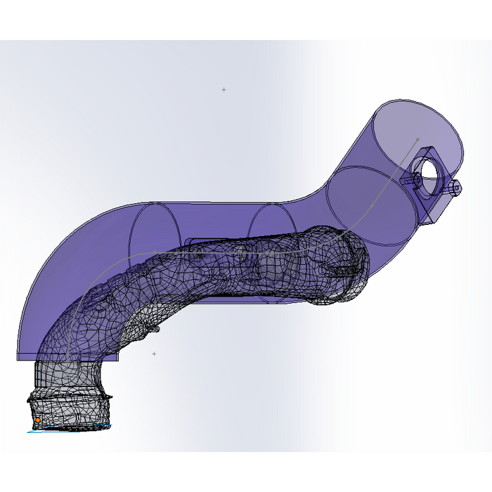 Damond Motorsports-Mazdaspeed 3.5" Intake- at Damond Motorsports