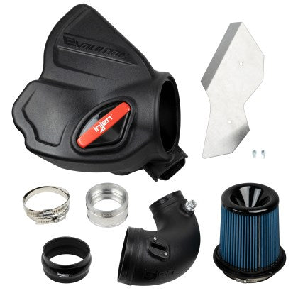 Injen EVOLUTION Cold Air Intake System Part No. EVO1108 2022-2025 BMW M240i / M240i xDrive L6-3.0L Turbo (B58) 2020-2024 BMW M340i / M340i xDrive L6-3.0L Turbo (B58) 2021-2025 BMW M440i / M440i xDrive L6-3.0L Turbo (B58) 2022-2025 BMW M440i xDrive Gran Co