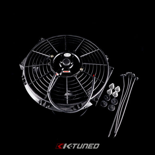 K-Tuned 12' Slim Radiator Fan (w/ Mounting Kit)
