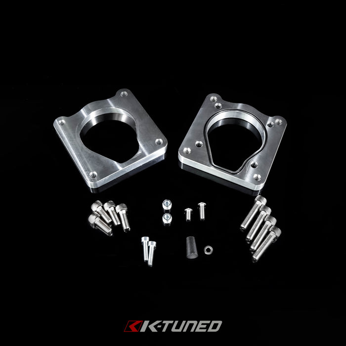 K-Tuned 80mm Domestic to RBC Adapter Plates w/Hardware