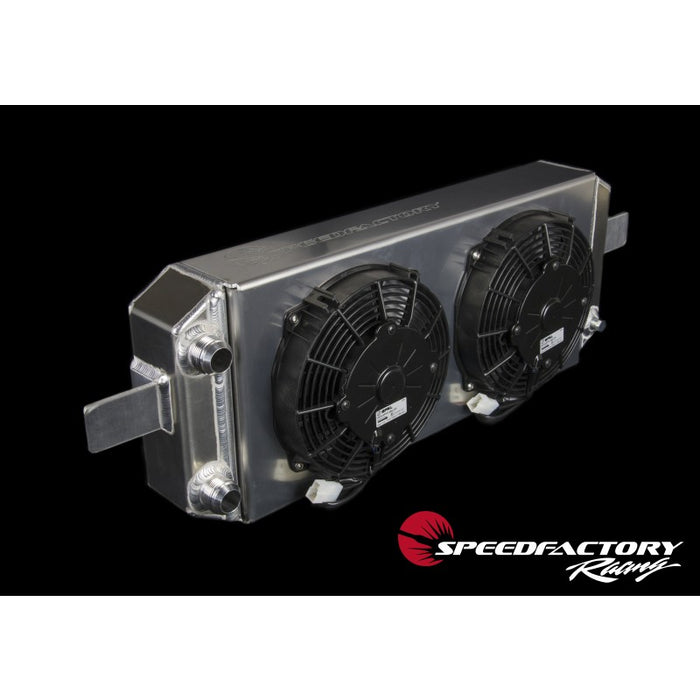 SpeedFactory Racing Aluminum Tucked Radiator - Civic/Integra
