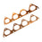 SpeedFactory Racing Precision Fit Copper Exhaust Manifold Gaskets