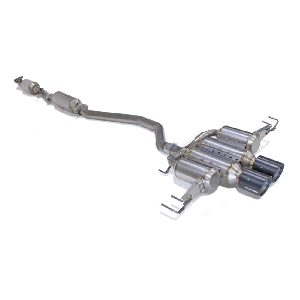 Fujitsubo A-RM+C Titanium Exhaust With Carbon Tips - Civic Type-R FL5