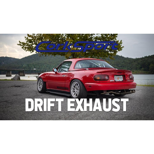 CorkSport Mazda MX5 Drift Catback Exhaust - 1989-1997