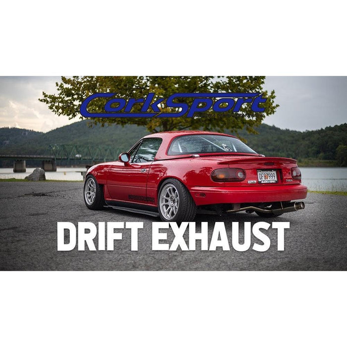 CorkSport Mazda MX5 Drift Catback Exhaust - 1989-1997