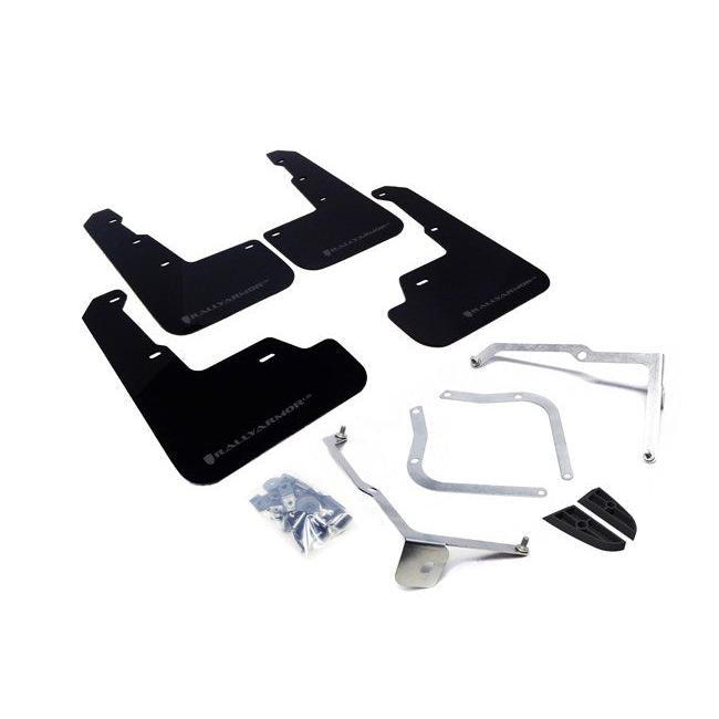 Rally Armor 15-21 Subaru WRX/STI Black UR Mud Flap w/Grey Logo