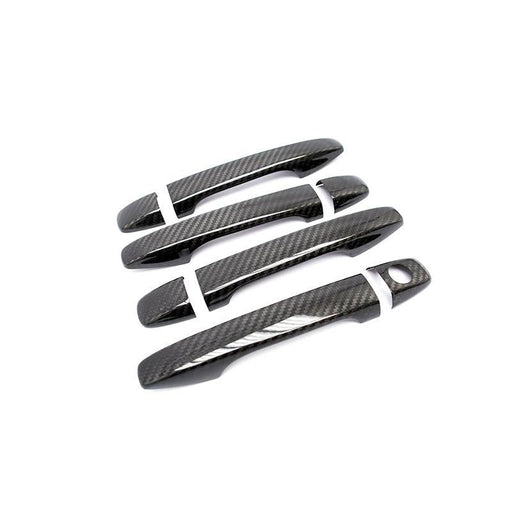 OLM Dry Carbon Fiber Door Handle Covers - 2015 WRX 2015 STI 2014 Forester