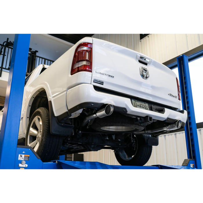 MBRP 2019+ Ram 1500 5.7L (CrewCab/QuadCab ONLY) 2.5in Cat Back Dual Split Rear w/ 4.5in Tip