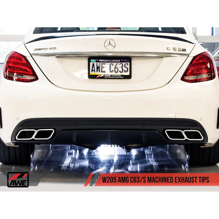 AWE Tuning Mercedes-Benz W205 AMG C63/S Sedan SwitchPath Exhaust System - for Non-DPE Cars