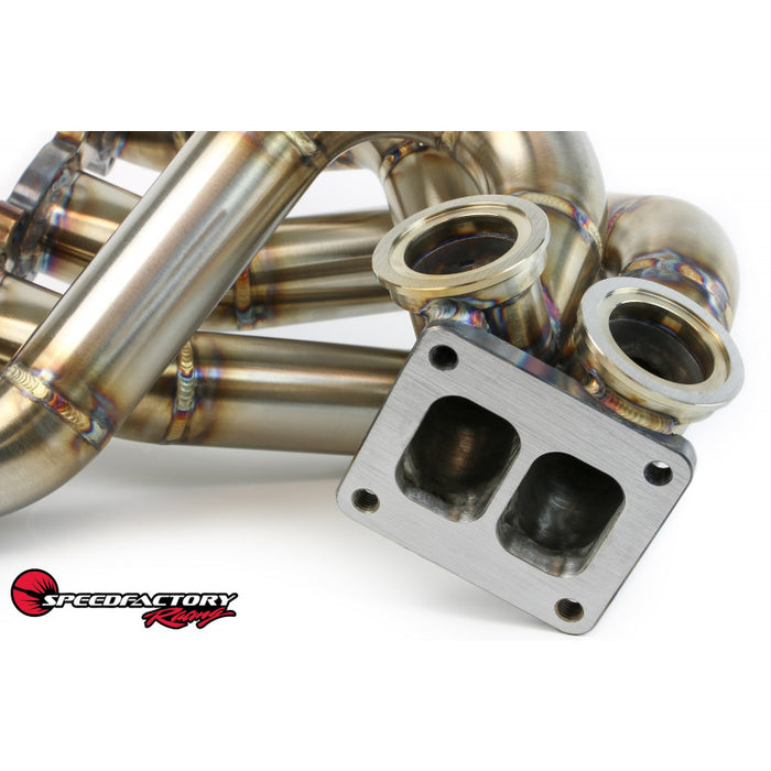 SpeedFactory Racing Forward Facing B-Series Outlaw Turbo Manifold