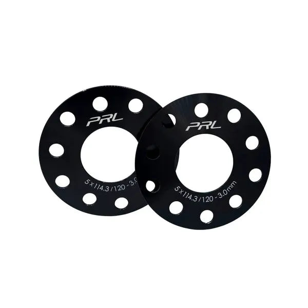 PRL Motorsports 5x114.3 and 5x120 3mm Wheel Spacer Pair