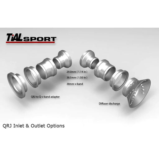 TiALSport QRJ BOV 29mm Tube Flange