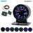 ADDCO - 52mm Universal Oil Pressure Gauge With Sensor And Holder LED 7 Colours