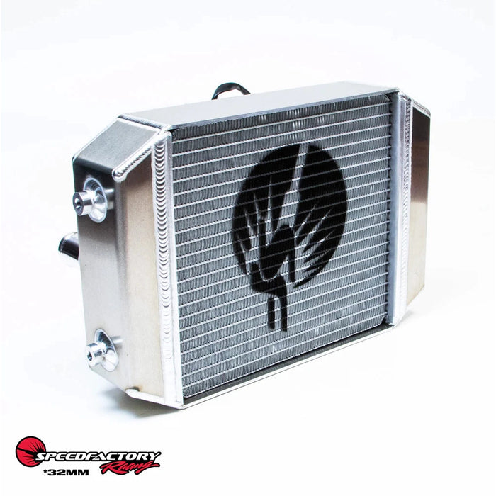 SpeedFactory Universal Race Radiator W' Shroud/Fan Kit — Speed Science