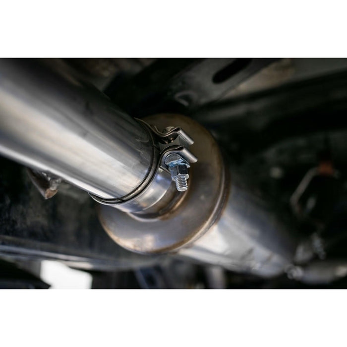 MBRP 2019+ Ram 1500 5.7L (CrewCab/QuadCab ONLY) 2.5in Cat Back Dual Split Rear w/ 4.5in Tip