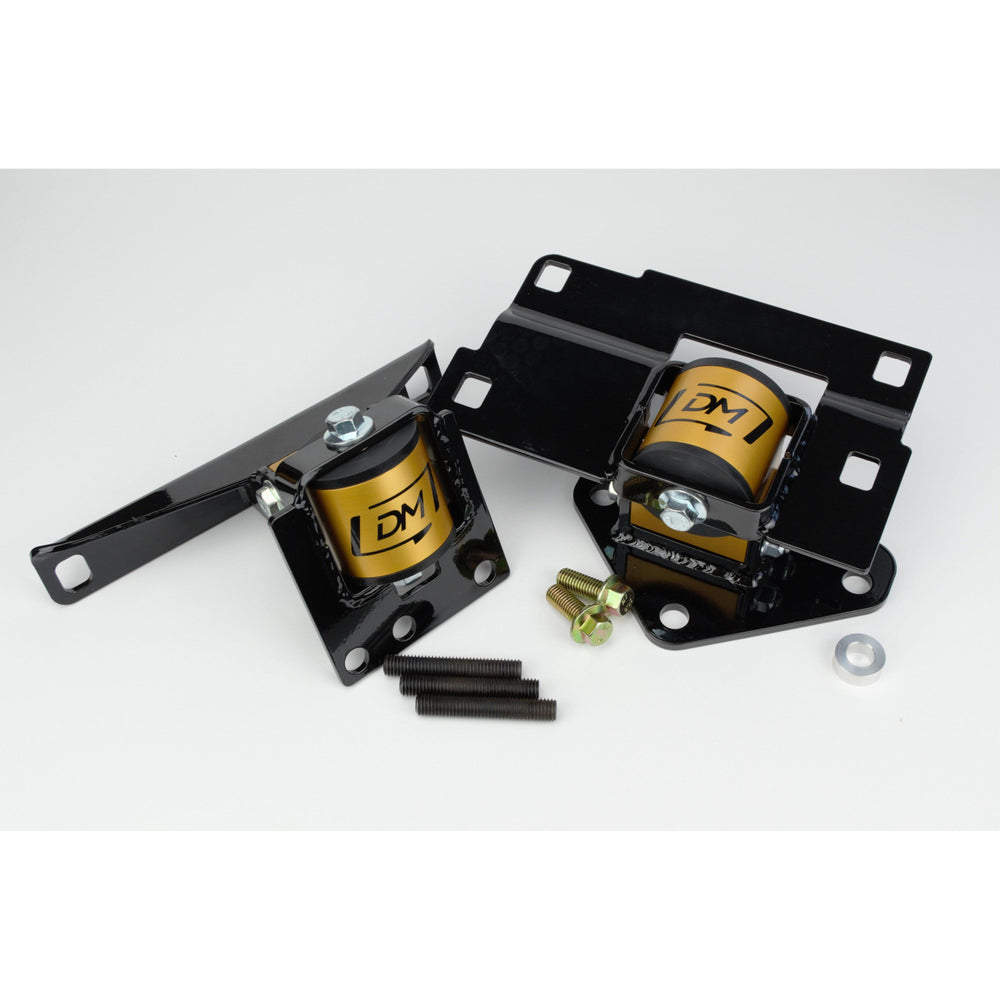 Damond Motorsports-Focus ST/RS Side Motor Mount Combo-Gold-Black-Race at Damond Motorsports