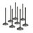 Supertech MazdaSpeed 3 DISI 2.3L Black Nitrided Dish Intake Valve - Set of 8