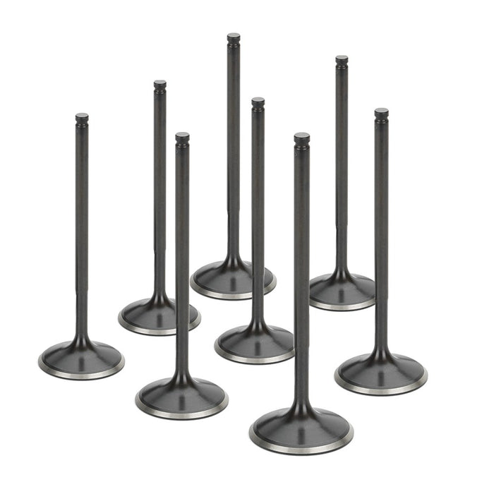 Supertech MazdaSpeed 3 DISI 2.3L Black Nitrided Flat Intake Valve - Set of 8