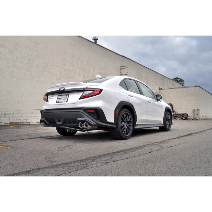 STM Stainless Dual Exit Cat-Back Exhaust for 2022+ WRX