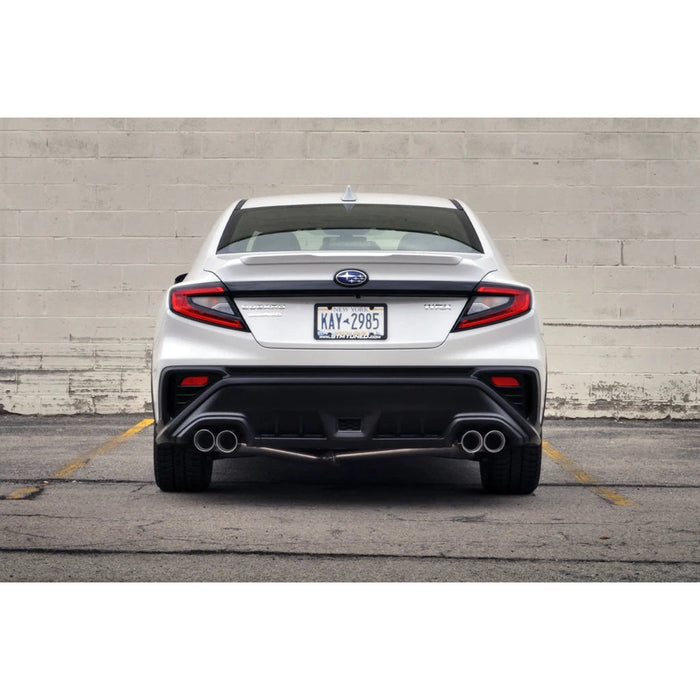 STM Stainless Dual Exit Cat-Back Exhaust for 2022+ WRX