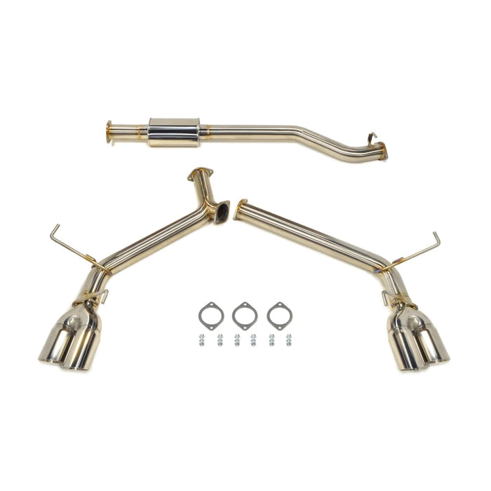 STM Stainless Dual Exit Cat-Back Exhaust for 2022+ WRX