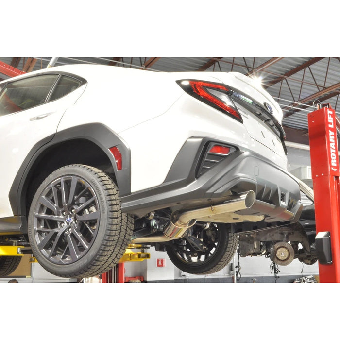 STM Stainless Single Exit Cat-Back Exhaust for 2022+ WRX