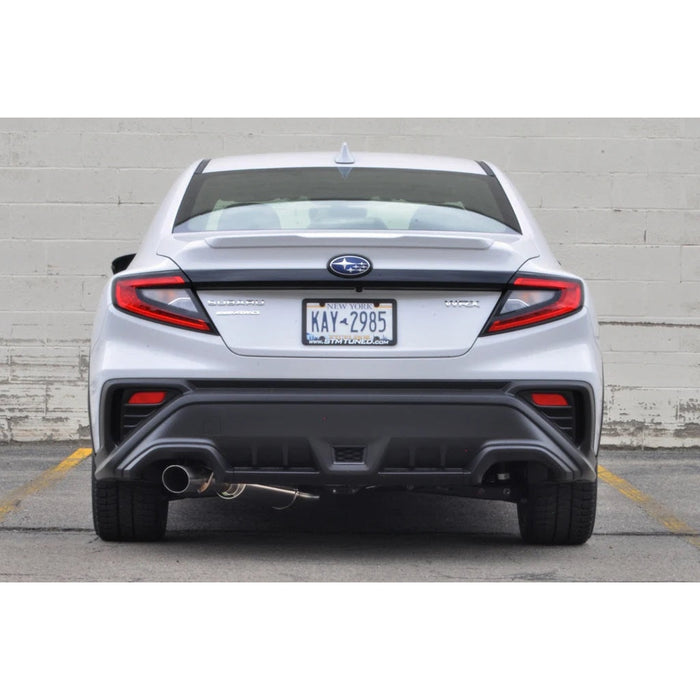 STM Stainless Single Exit Cat-Back Exhaust for 2022+ WRX