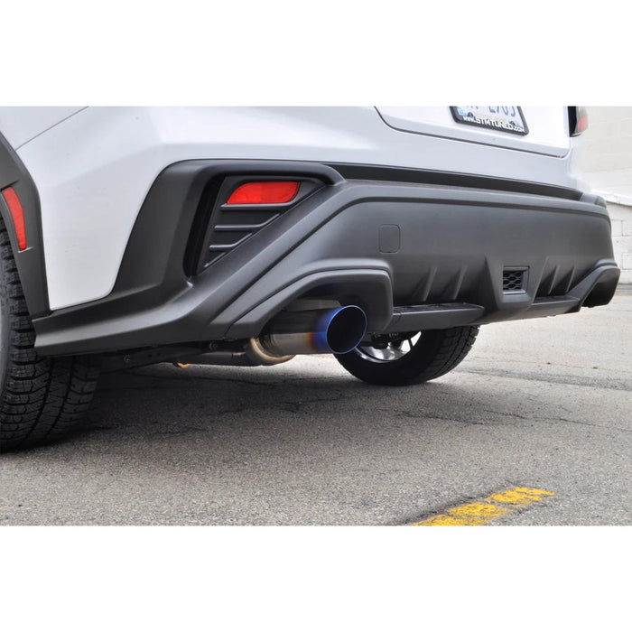 STM Titanium Single Exit Cat-Back Exhaust for 2022+ WRX