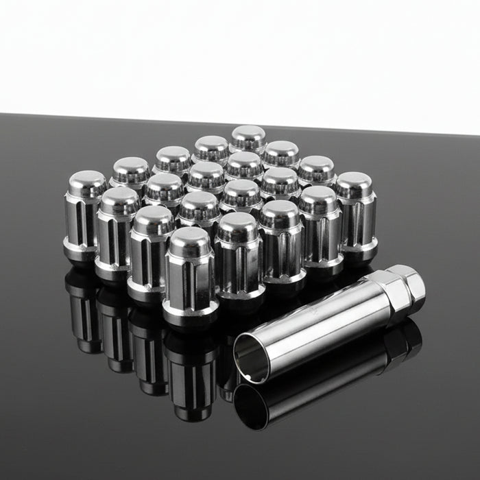 TORQ SLIM-SPLINE STEEL WHEEL NUTS - 1/2" UNF