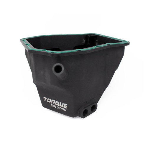 Torque Solution HD Oil Pan (Black): Subaru EJ Engines