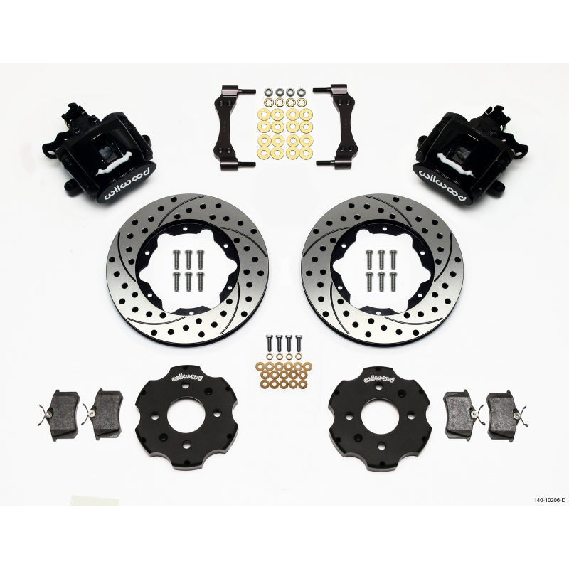 Wilwood Combination Parking Brake Rear 11In Kit Drilled 2.39Hub