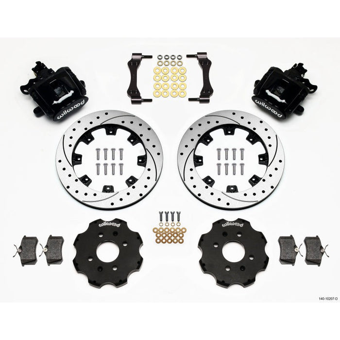 Wilwood Combination Parking Brake Rear 12.19In Kit Drilled 2.39Hub
