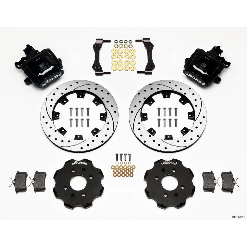 Wilwood Combination Parking Brake Rear 12.19In Kit Drilled 2.39Hub