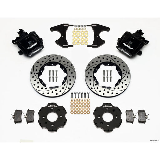 Wilwood Combination Parking Brake Rear 11In Kit Drilled 2.46Hub