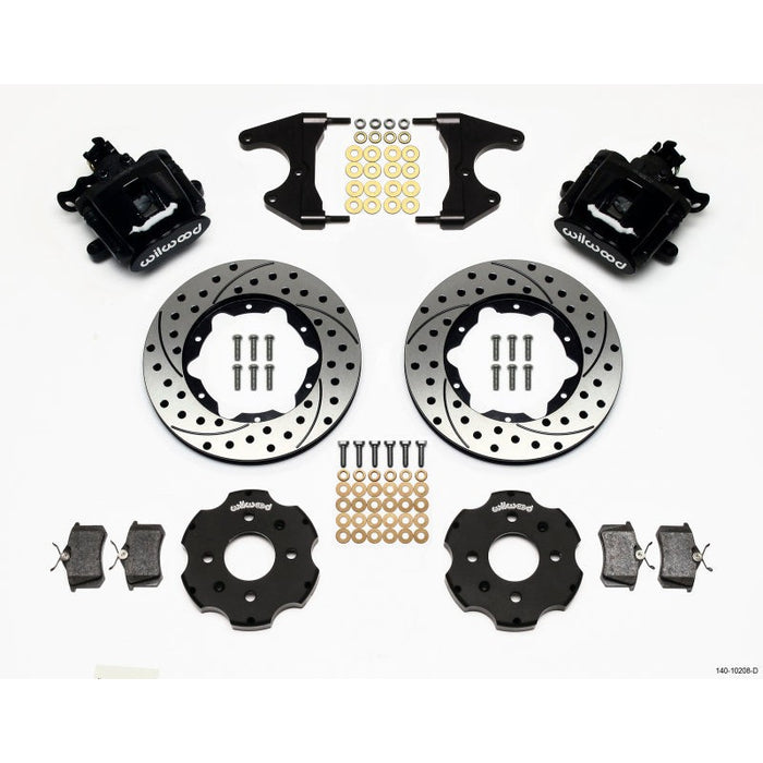 Wilwood Combination Parking Brake Rear 11In Kit Drilled 2.46Hub