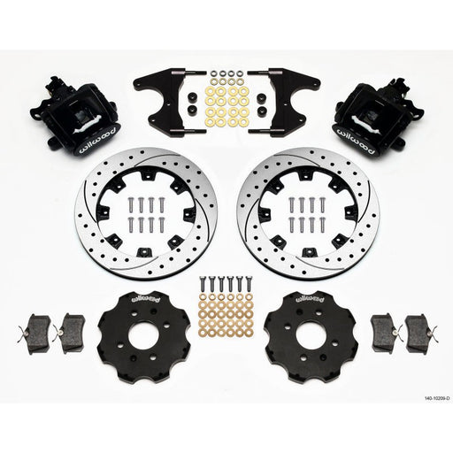 Wilwood Combination Parking Brake Rear Kit 2.46 Hub Drilled