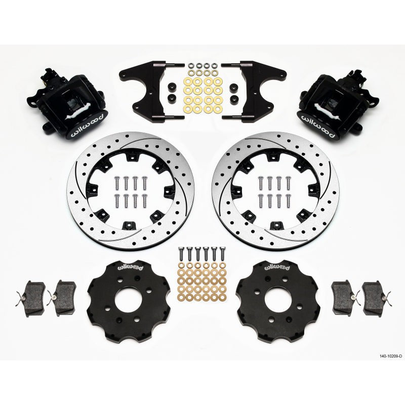 Wilwood Combination Parking Brake Rear Kit 2.46 Hub Drilled