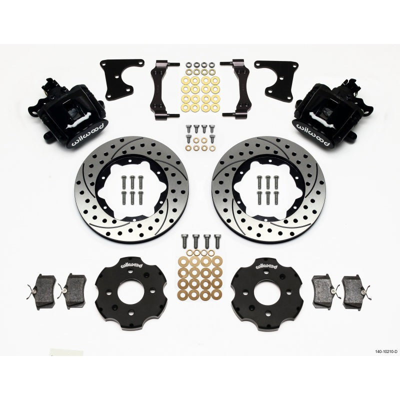 Wilwood Parking Brake Cable Kit Combination Parking Brake Caliper 2011-up Fiesta main image 1