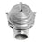 TiALSport MVR Wastegate 44mm (All Springs) w/V-Band Clamps - Silver