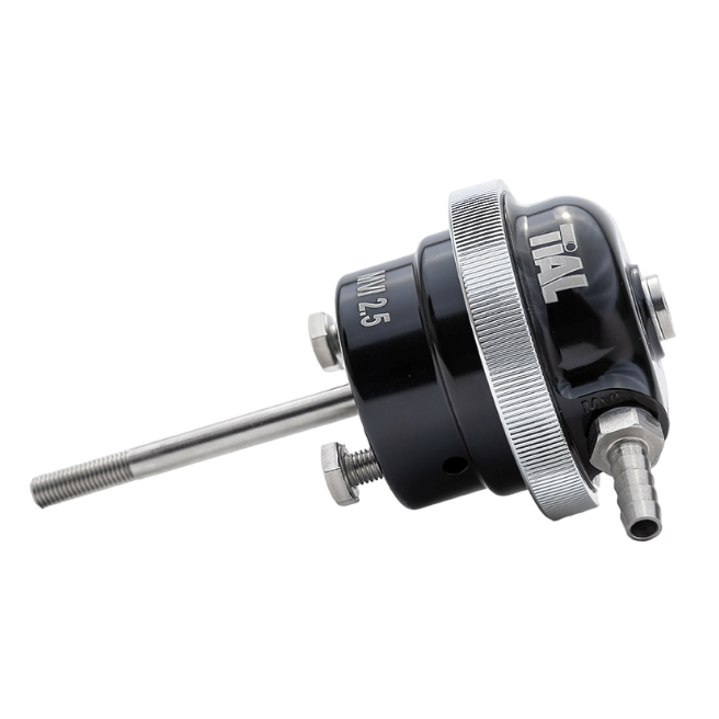 TiALSport MV-I 2.5 Wastegate Actuator 22 PSI Straight Rod - Black