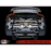 AWE Tuning Porsche 991.2 Turbo Performance Exhaust and High-Flow Cat Sections - Silver Quad Tips