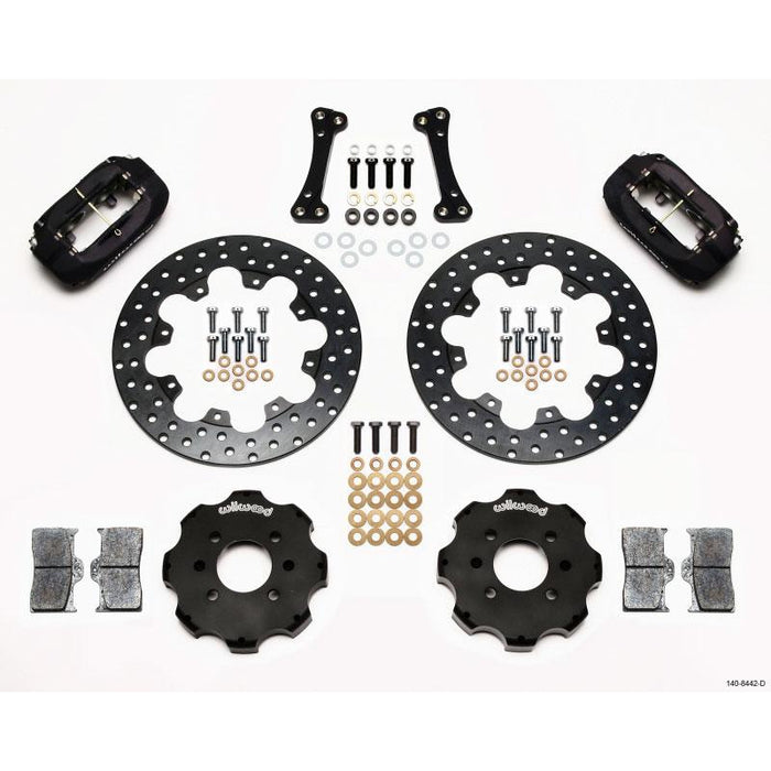 Wilwood Forged Dynalite Front Drag Brake Kit - EF / EG / EK / DA / DC - 262mm Uprights