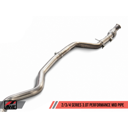 AWE Tuning BMW F22 M240i Performance Mid Pipe