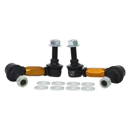 Whiteline 03+ Nissan 350z Z33 / 07-08 Infiniti G35 (Exc AWD) Fr Swaybar-Link Assy HD Adj Steel Ball